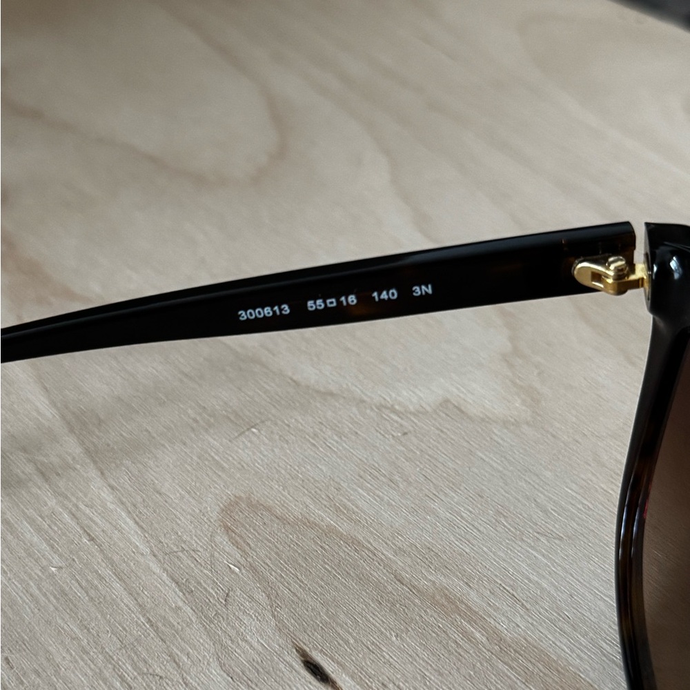 Michael Kors MK2045 Jan Tortoise Cat Eye Sunglasses Brown Gradient Lens w/ Case - Picture 4 of 7